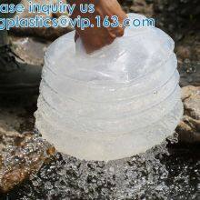 Portable Collapsible Hiking Water Container Foldable Water Bag 5 Liters,5L BPA Free Collapsible Water Bottle Handy Bags thumbnail-5