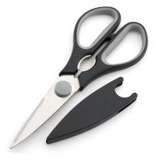 Kitchen gadgets stainless steel kitchen shears scissors with safety cover