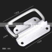 Modern Silver Stainless Steel Cabinet Catch Pull Handle Hinge thumbnail-3