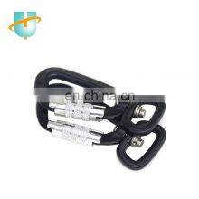 Safety Spring Carabiner Hook for Dog Leashes, Hiking Carabiner,wholesale Camping Sling Swivel Lock Carabiner Hook With Twist Loc thumbnail-2