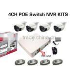 Hot Sale 1.3mp Ip Camera Onvif Nvr Kit, 3.6MM Lens 960p Nvr Kit, 4 Channel Cctv Camera Kit thumbnail-1