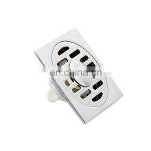 304 Stainless Steel Polished Custom Floor Drain With Removable Cover Protector Hair Catcher Shower Drain Anti Odor