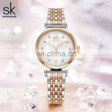 SHENGKE Shop for Watches Online Ladies Jewelry Watch Set K0136L Women Bracelet Watch Chic Necklace Wholesale Wristwatch thumbnail-5