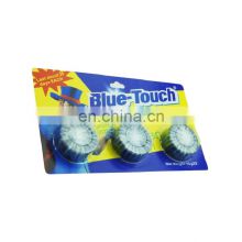 Flushmatic toilet block bowl cleaner toilet cleaning blue bubble tablets Eco-friendly