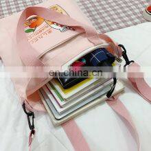 Bolsas Para Compras Reutilizables Venta Al Por Mayor Eco-friendly Custom Logo Sling Tote Bag With Zipper thumbnail-5