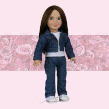 Soft Enamel Simulation Baby Doll 18 Inches Reborn American Girl Doll Can Change at Will Toy Doll thumbnail-4