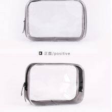 Fashion PVC Cosmetic Bag Clear Zipper Cosmetic Bag Make up Bag Toiletry Bag thumbnail-2