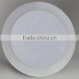 Leaf Round Frosted Glass Bevel Mirror thumbnail-1