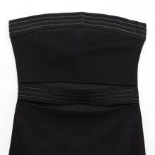 2025 New European and American Style Women's Clothing With Open Design and Elastic Strapless Dress thumbnail-2