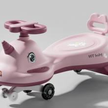 Children's Twisting Car, Silent Universal Wheel Baby Toy Yoyo Car, Anti Rollover Sliding Swinging Car（Wechat:13510231336） thumbnail-1