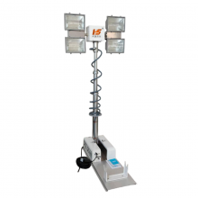 High Brightness Dual Head LED Roof Mounted Light Tower for Rescue Command Vehicles thumbnail-1