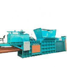 Horizontal Hydraulic Baler Wood Fiber Baler Wheat Straw Baler Factory Direct Sales