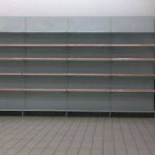 Moderne Leichtbau-Supermarktreggs mit Netzrücken thumbnail-4