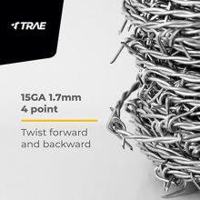 Security and Border Control Galvanized Barbed Wire Metal Fence Barbed Wire thumbnail-3
