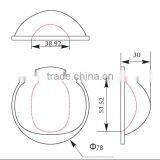 92mm 100W 120W 150W COB LED Optical Glass Lens thumbnail-3