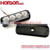 LED Thin Waterproof Headlight Surface Mount Dash Grille Strobe Light 4 Led Car Emergency Light HF-148 thumbnail-3