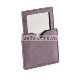 Fashion ladies purple pocket mirror