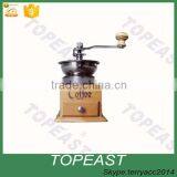 Classic Coffee Grinder Mill Manual Vintage Hand Crank Decor Adjustable Antique