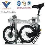 New Electric Folding Bike 16" 250W Li-battery thumbnail-2