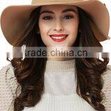 Wholesale Fashion Ladies Women Wide Brim Floppy Wool Felt Hat Quality Choice thumbnail-3