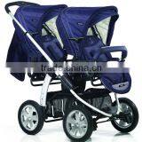 2016 New Design Portable Baby Twin Stroller