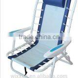 Selling 2014 HOT Aluminium Folding Beach Chair With High Back