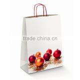 Eco-friendly custom printed foil shopping paper bag with logo printing