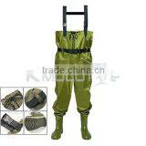 CHN-81202 Fishing Waders Suit 70D Nylon Waterproof Fabric Fishing Wader Pants