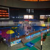 Famous above groud summer popular cheap giant frame swimming pool 15M*25M*1.32M