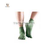 factory best yoga high quality yoga toeless socks anti slip yoga socks