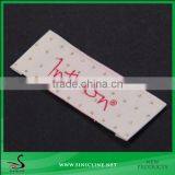 Sinicline Elegant Custom Logo Woven Label With Gold Metallic Thread
