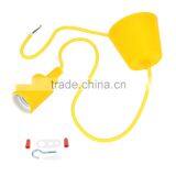 Home Decoration Luminaire E27 Base Socket Colorful Simple 1m Bulb Bases for Ceiling Lamp Pendant Light ABS + PC 10Colors thumbnail-6