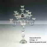 9 Arms Crystal Globe Candelabra