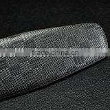 Cubic Grid Textured Genuine Cowhide Leather Mens Western Belts thumbnail-3