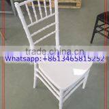 White Resin PC Plastic Chiavari Chair thumbnail-2