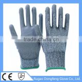 Best- selling HMWPE Cut Protection PU Coated Anti Cutting 4343 Safety Gloves
