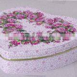 Heart Shaped Tin Can Box for Candy thumbnail-1