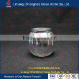 Wholesale Manufacturer Glass Bottle Clear Glass Tealight Candle Holder
