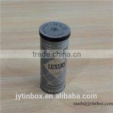 Wholesale Custom Design Cosmetic Tin Can Tin Case Round Perfume Bottle Tin Box