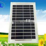 Durable Small Size Environmental Poly Solar Panel 6V5W for Sale
