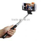 2-In-1 Self-portrait Monopod Extendable Selfie Stick With Built-in Bluetooth Remote Shutter With Adjustable Grip Holder thumbnail-1