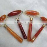 Natural Red Agate Massage Wand