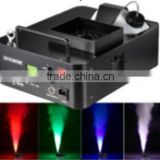 Hot China 1500W Colorful RGB Smoke Mosquito Fog machine Pump DMX Stage Effect Equipment with LEDs For Sale Christmas Disco DJ