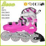 Wholesale Adjustable Children Retractable Roller Skate Shoes thumbnail-2