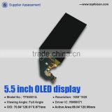 5.5inch 1080*1920 display AMOLED for Smart phone