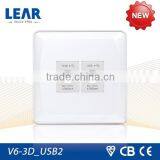 Hot Sell Universal Wall Socket Usb Charger