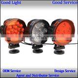 Ip67 80w 7inch Amber Yellow C-ree Led Shockproof Round Heavy Duty Fog Light Work Lamp for Trucks 4x4 Cars thumbnail-5