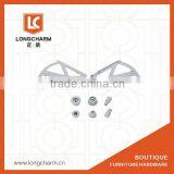 Gray Plastic Two Layers Shoe Rack Shoe Rack Bracket YL-016 Made in China thumbnail-1