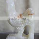 Mini rooster onyx statue DSF-HS32
