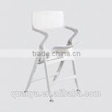 White Outdoor Plastic Folding Chair for Wedding/garden thumbnail-4